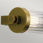QN-AZORES4-NBR Azores 4 Light Wall Light - Natural Brass