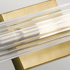 QN-AZORES4-NBR Azores 4 Light Wall Light - Natural Brass