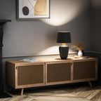 QN-BEXLEY-TL-BKBB Bexley 1 Light Table Lamp - Black & Brushed Brass