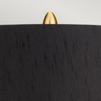 QN-BEXLEY-TL-BKBB Bexley 1 Light Table Lamp - Black & Brushed Brass
