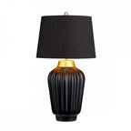 QN-BEXLEY-TL-BKBB Bexley 1 Light Table Lamp - Black & Brushed Brass