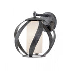 QN-BLACKSMITH1-OBK Blacksmith 1 Light Outdoor Wall Light Old Black