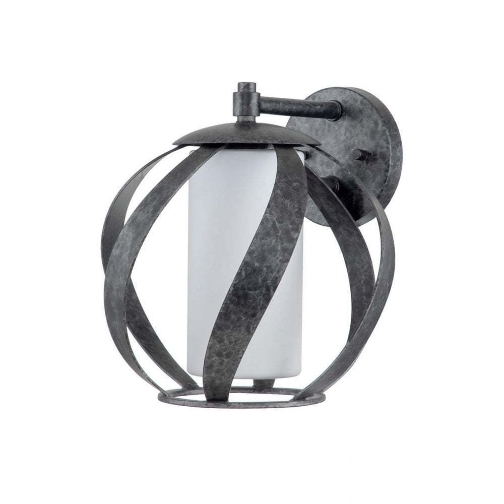 QN-BLACKSMITH1-OBK Blacksmith 1 Light Outdoor Wall Light Old Black