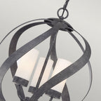 QN-BLACKSMITH-3P-OBK Blacksmith 3 Light Outdoor Chandelier Old Black