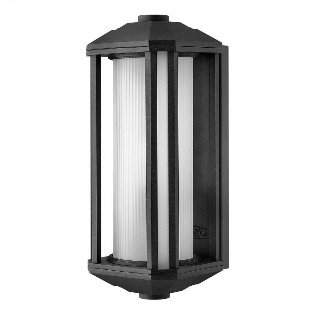 QN-CASTELLE-M-BLK Castelle 1 Light Medium Wall Lantern - Black