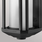 QN-CASTELLE-M-BLK Castelle 1 Light Medium Wall Lantern - Black