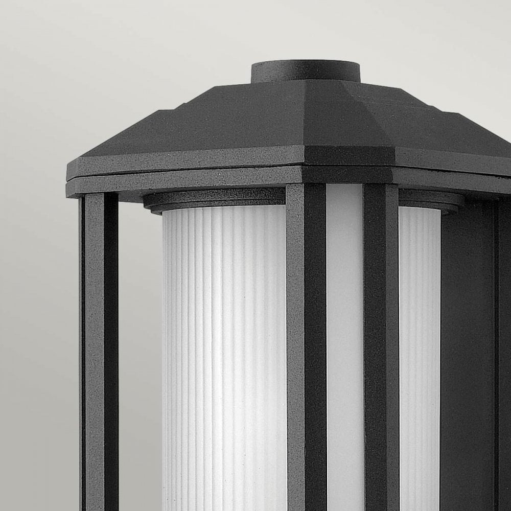 QN-CASTELLE-S-BLK Castelle 1 Light Small Wall Lantern - Black