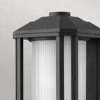 QN-CASTELLE-S-BLK Castelle 1 Light Small Wall Lantern - Black