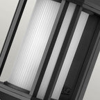 QN-CASTELLE-S-BLK Castelle 1 Light Small Wall Lantern - Black