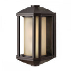 QN-CASTELLE-S-BZ Castelle 1 Light Small Wall Lantern - Bronze