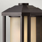 QN-CASTELLE-S-BZ Castelle 1 Light Small Wall Lantern - Bronze