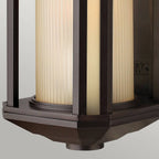 QN-CASTELLE-S-BZ Castelle 1 Light Small Wall Lantern - Bronze