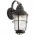QN-CHANCE-HARBOR-L Chance Harbor 1 Light Large Wall Lantern Weathered Zinc