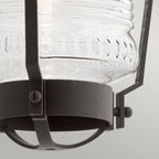 QN-CHANCE-HARBOR-L Chance Harbor 1 Light Large Wall Lantern Weathered Zinc