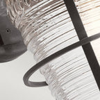 QN-CHANCE-HARBOR-L Chance Harbor 1 Light Large Wall Lantern Weathered Zinc