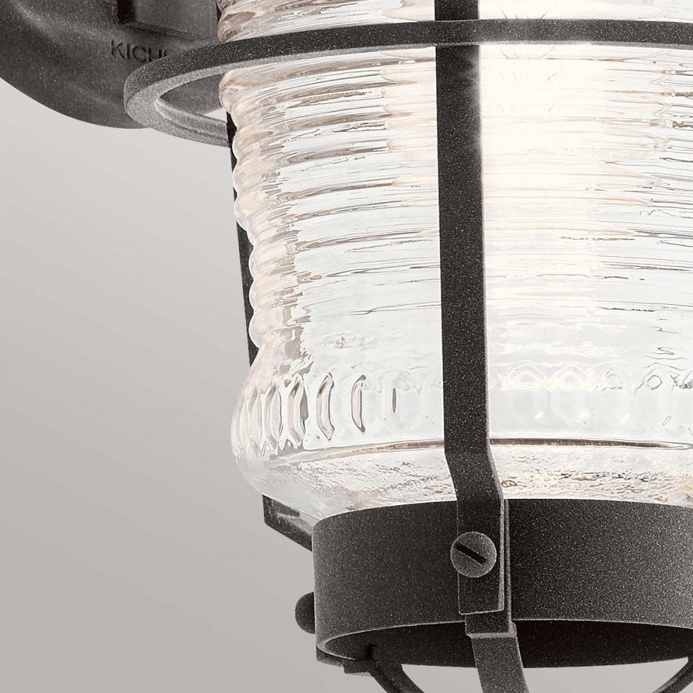QN-CHANCE-HARBOR-S Chance Harbor 1 Light Small Wall Lantern Weathered Zinc