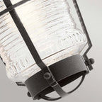 QN-CHANCE-HARBOR-S Chance Harbor 1 Light Small Wall Lantern Weathered Zinc