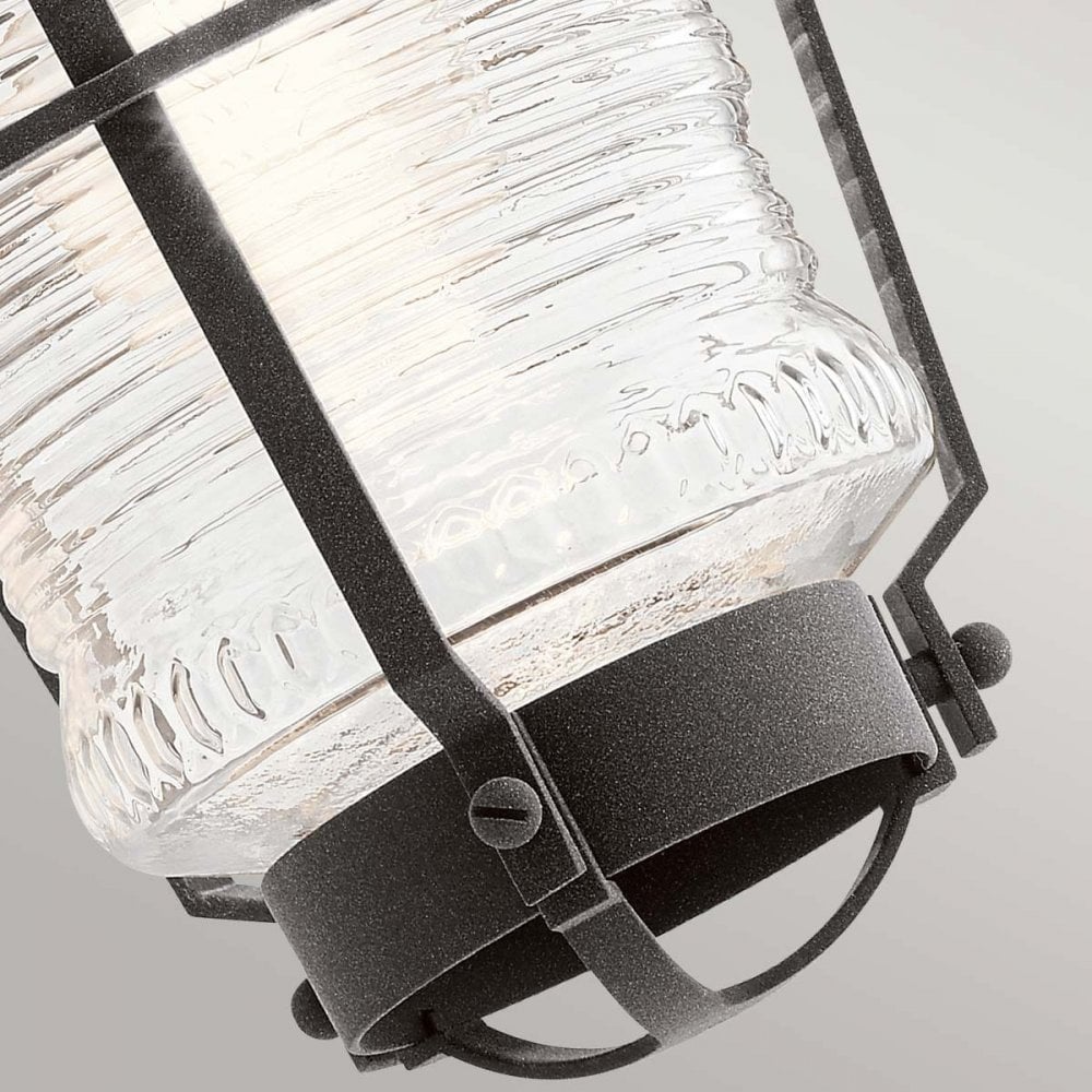 QN-CHANCE-HARBOR-S Chance Harbor 1 Light Small Wall Lantern Weathered Zinc