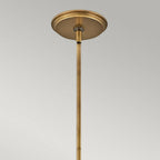 QN-ECHELON-4P Echelon 4 Light Pendant Heritage Brass