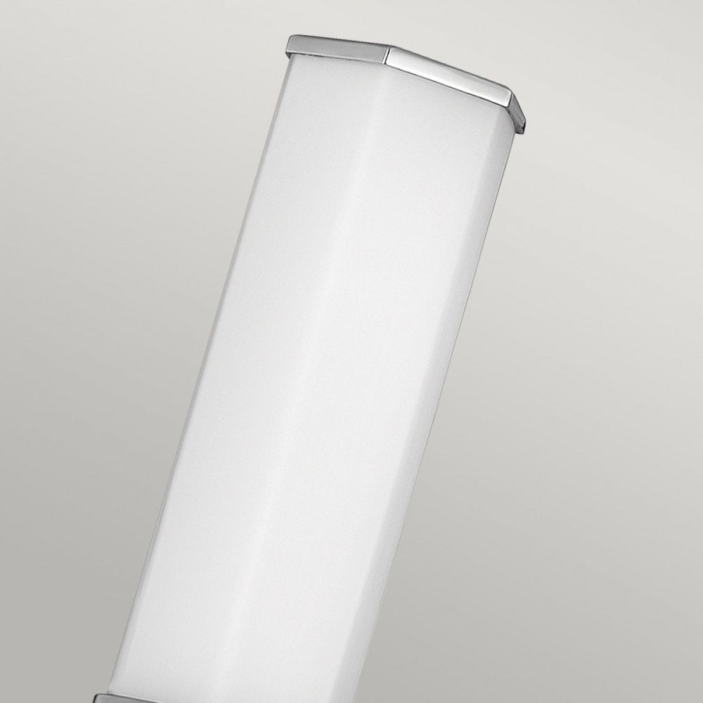 QN-FACET-LED1-PC-BATH Facet Single LED Wall Light - Polished Chrome