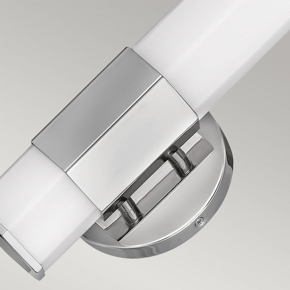 QN-FACET-LED1-PC-BATH Facet Single LED Wall Light - Polished Chrome
