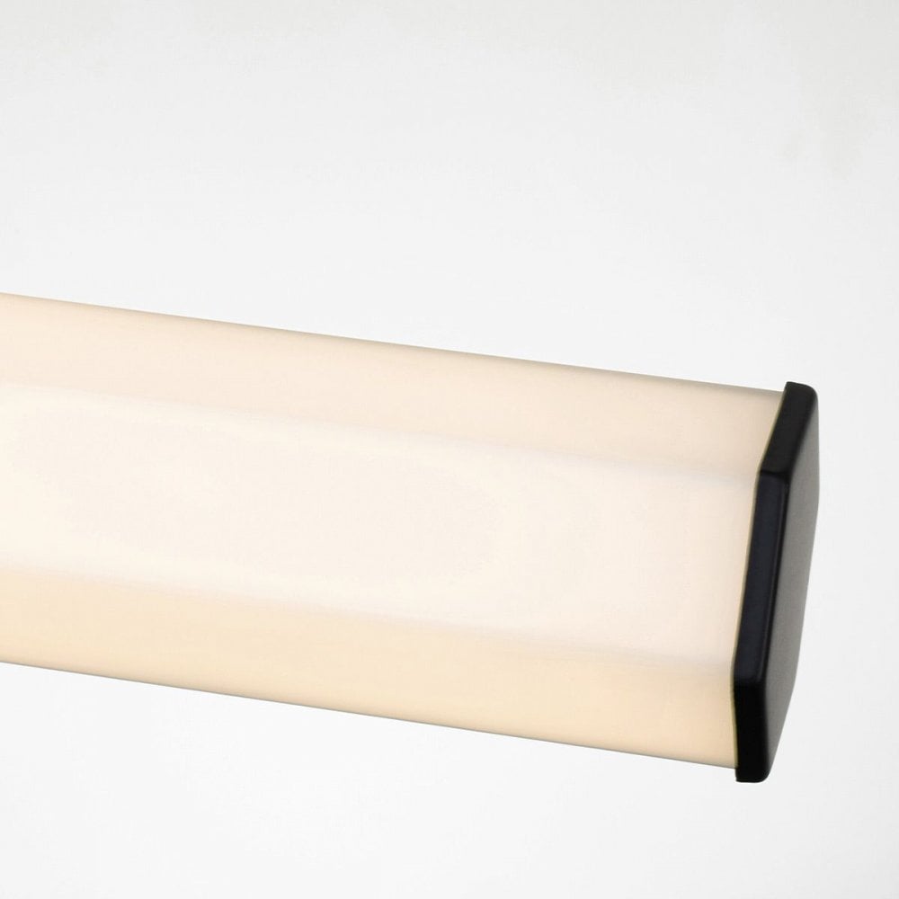 QN-FACET-LED2-BK-BATH Facet Dual LED Wall Light Matte Black