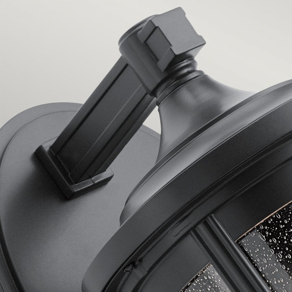 QN-FAIRFIELD-L-BK Fairfield 1 Light Large Wall Lantern Black