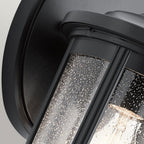 QN-FAIRFIELD-L-BK Fairfield 1 Light Large Wall Lantern Black