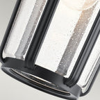 QN-FAIRFIELD-L-BK Fairfield 1 Light Large Wall Lantern Black