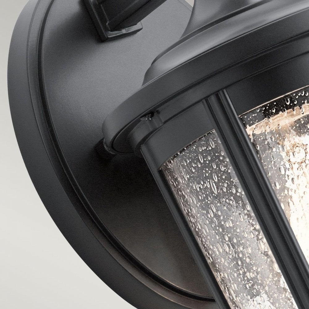 QN-FAIRFIELD-M-BK Fairfield 1 Light Medium Wall Lantern - Black