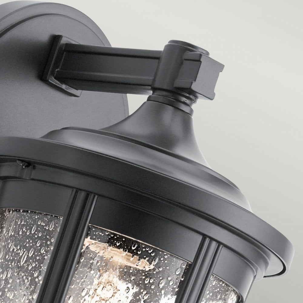 QN-FAIRFIELD-M-BK Fairfield 1 Light Medium Wall Lantern - Black