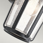 QN-FAIRFIELD-M-BK Fairfield 1 Light Medium Wall Lantern - Black