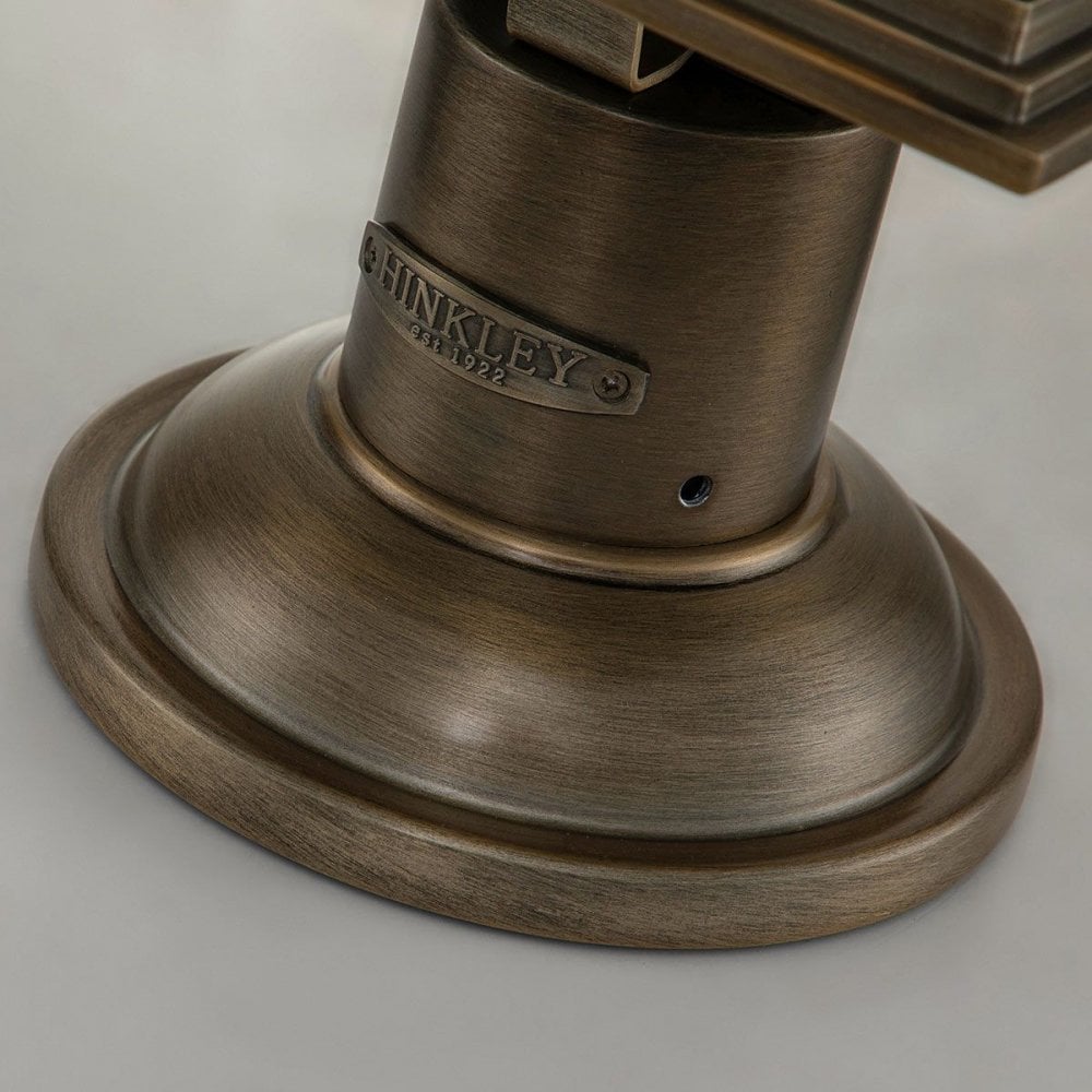 QN-GRANT3-L-BU Grant 1 Light Large Pedestal Lantern Burnished Bronze