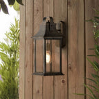 QN-GRANT-M-BU Grant 1 Light Medium Wall Lantern Burnished Bronze