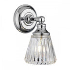 QN-KEYNES1-BATH Keynes 1 Light Wall Light Polished Chrome