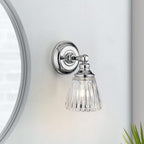 QN-KEYNES1-BATH Keynes 1 Light Wall Light Polished Chrome