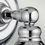 QN-KEYNES1-BATH Keynes 1 Light Wall Light Polished Chrome