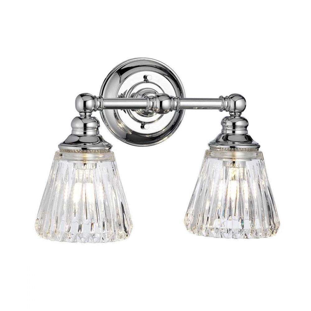 QN-KEYNES2-BATH Keynes 2 Light Wall Light Polished Chrome