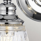 QN-KEYNES2-BATH Keynes 2 Light Wall Light Polished Chrome