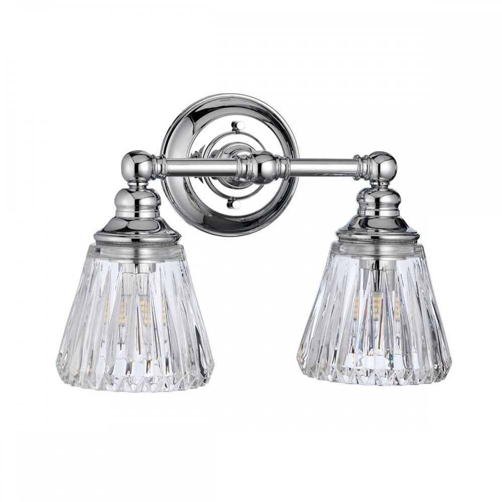QN-KEYNES2-BATH Keynes 2 Light Wall Light Polished Chrome
