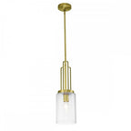 QN-KIMROSE-MP-BNB Kimrose 1 Light Mini Pendant - Brass Brushed Natural Brass