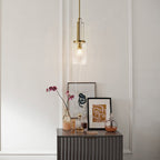 QN-KIMROSE-MP-BNB Kimrose 1 Light Mini Pendant - Brass Brushed Natural Brass