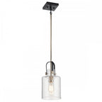 QN-KITNER-P-PN Kitner 1 Light Pendant - Polished Nickel