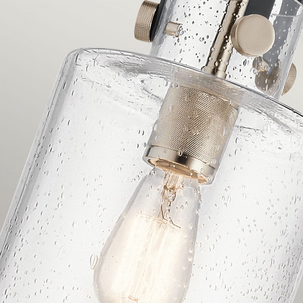 QN-KITNER-P-PN Kitner 1 Light Pendant - Polished Nickel