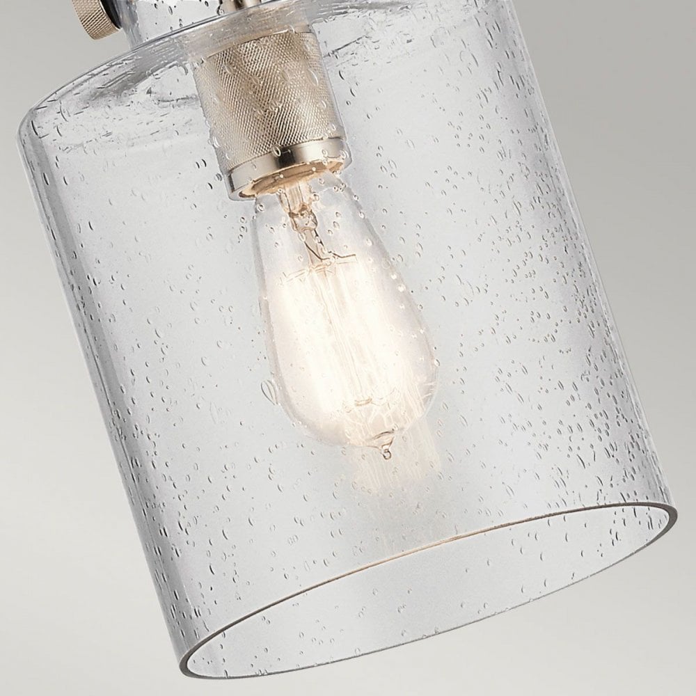 QN-KITNER-P-PN Kitner 1 Light Pendant - Polished Nickel