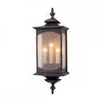 QN-MARKET-SQUARE-L Market Square 3 Light Wall Light Oil Rubbed Bronze