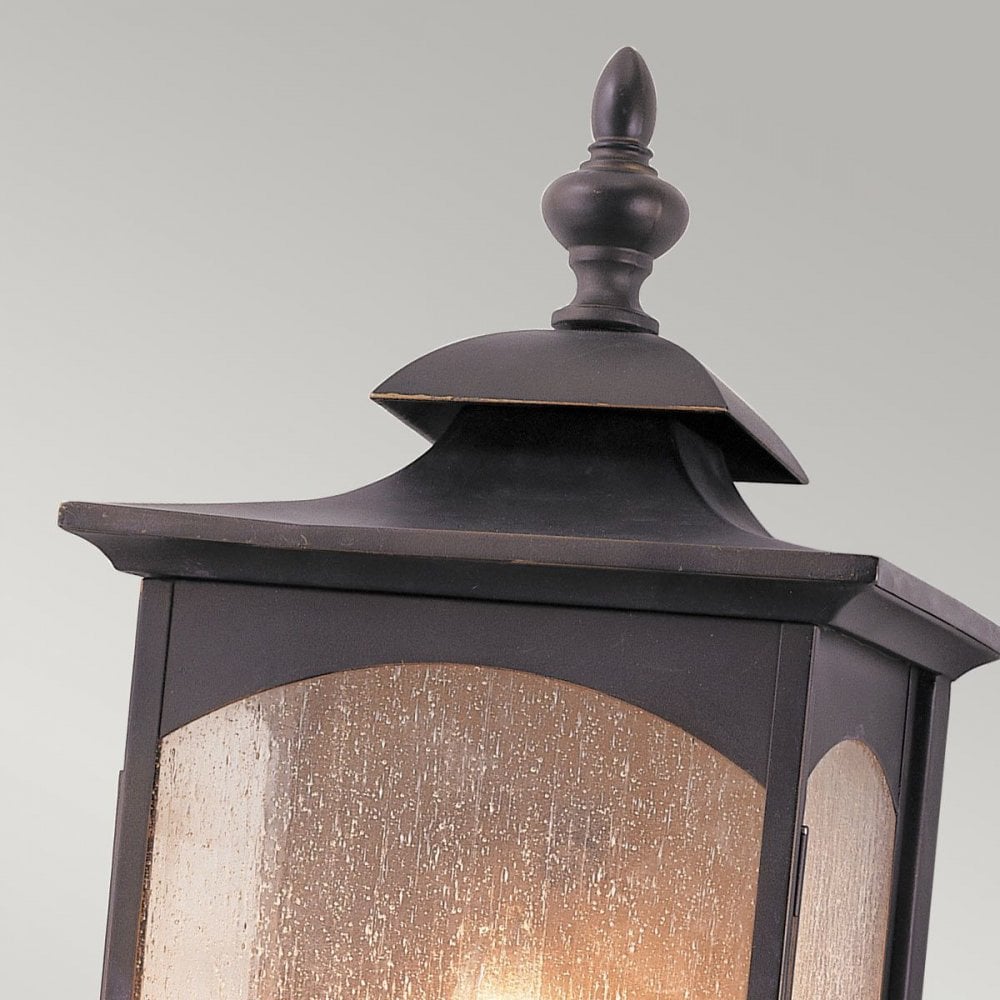 QN-MARKET-SQUARE-L Market Square 3 Light Wall Light Oil Rubbed Bronze