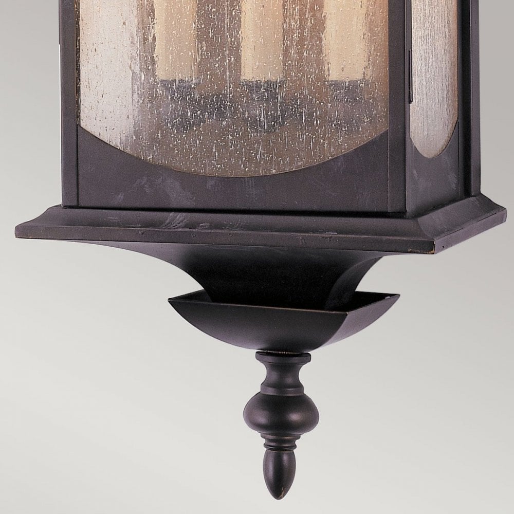 QN-MARKET-SQUARE-L Market Square 3 Light Wall Light Oil Rubbed Bronze