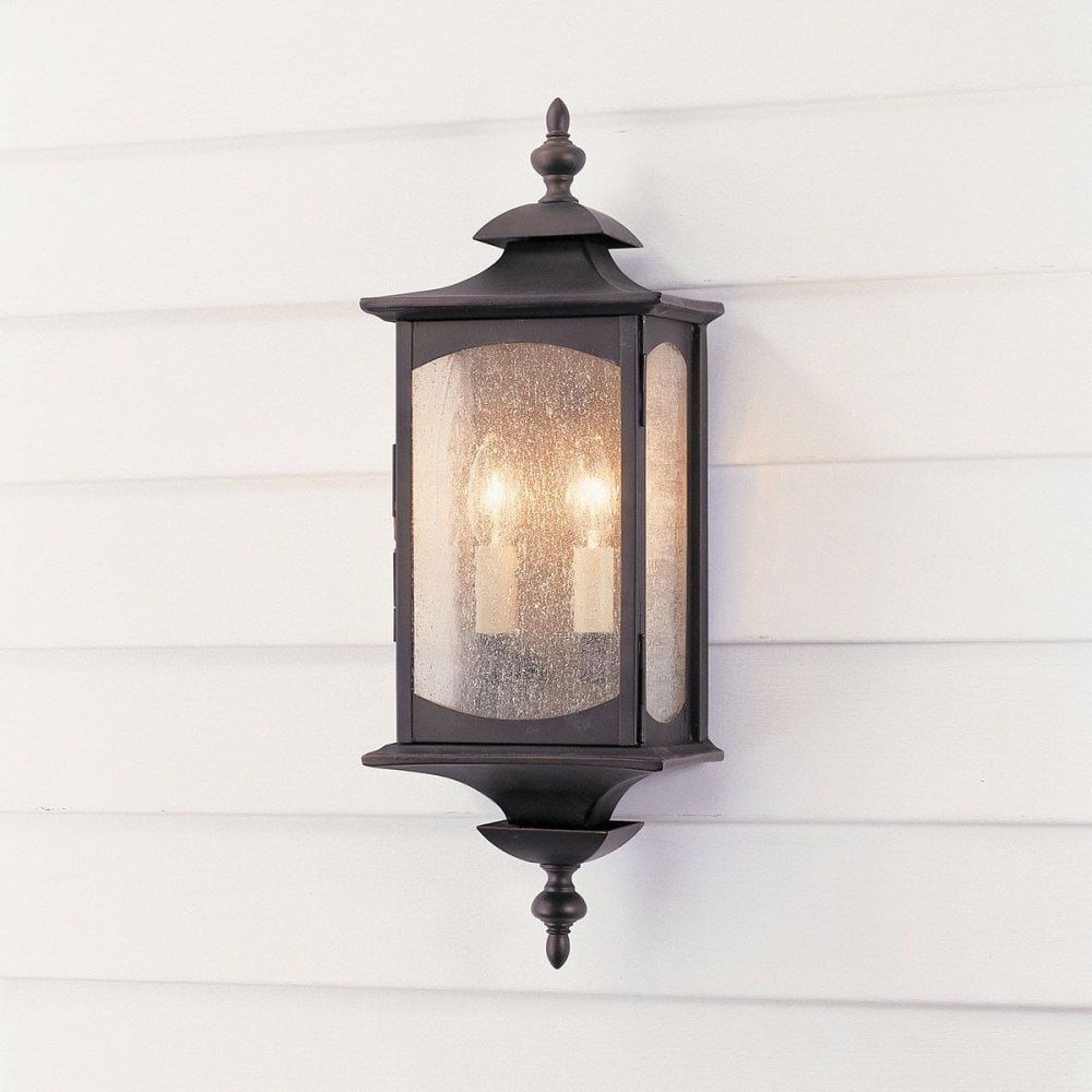 QN-MARKET-SQUARE-M Market Square 2 Light Wall Light Oil Rubbed Bronze