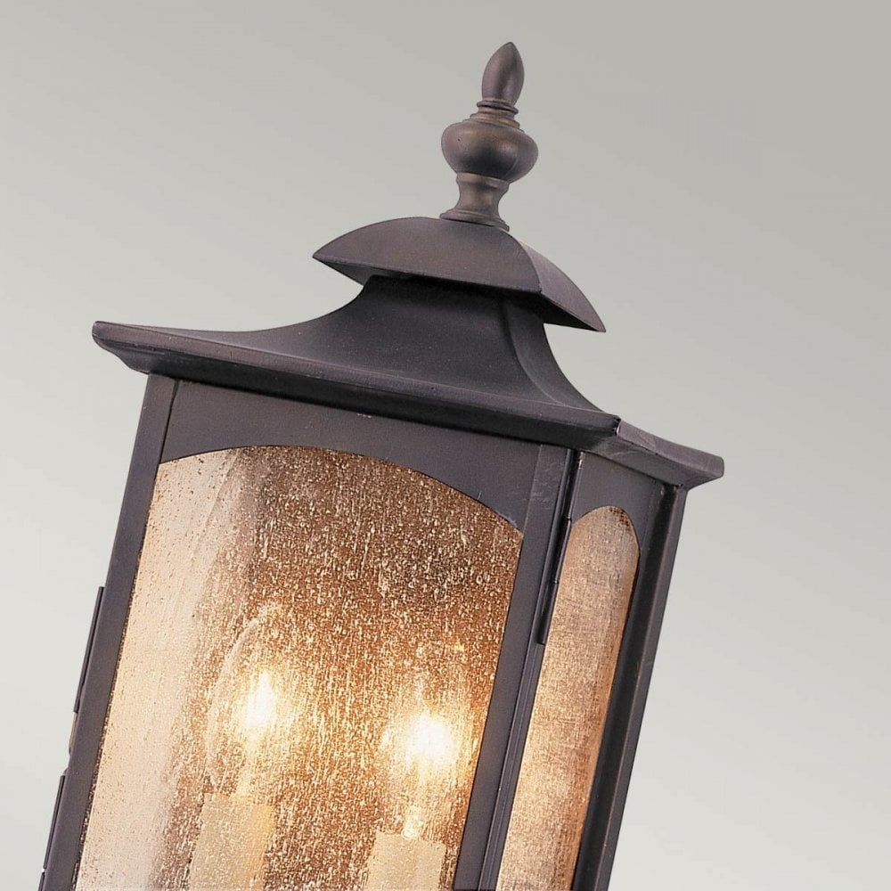 QN-MARKET-SQUARE-M Market Square 2 Light Wall Light Oil Rubbed Bronze